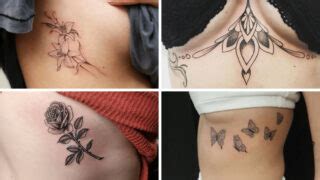 23 Under Breast Tattoo Ideas For The Bravest Women